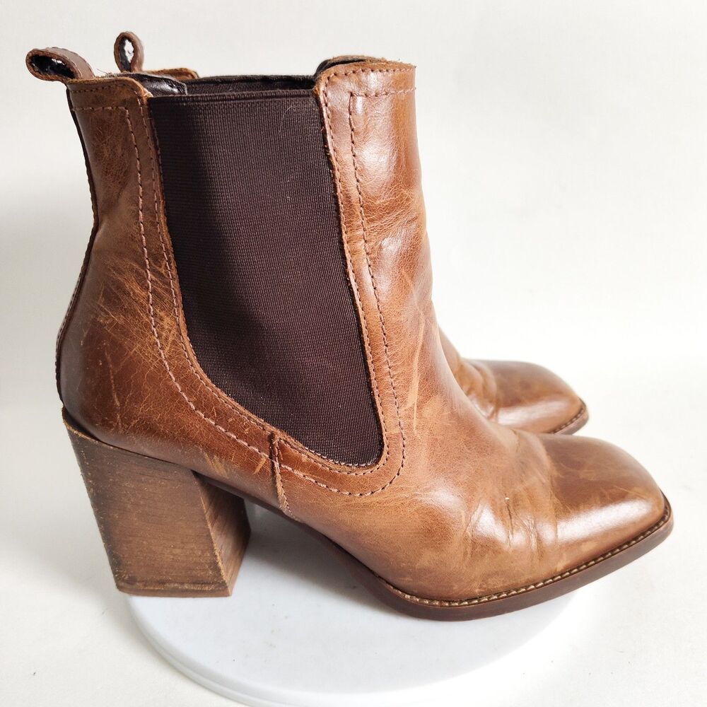 Aldo Brown Ankle Boots
